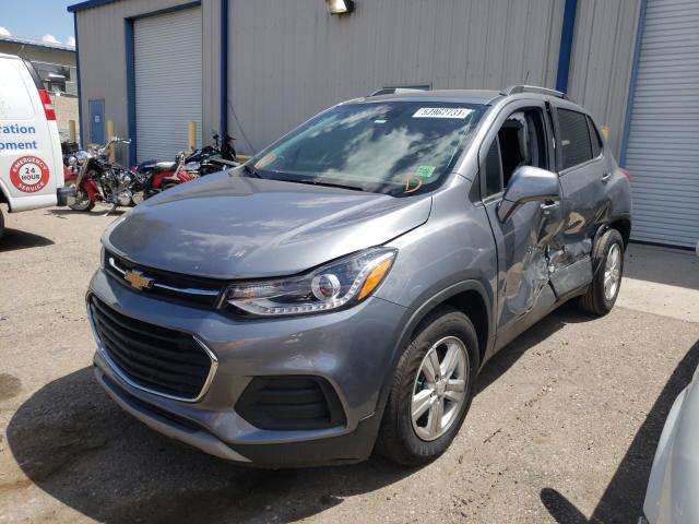 Photo 2 from auction – 2020 CHEVROLET TRAX 1LT with VIN 3GNCJLSB1LL152054