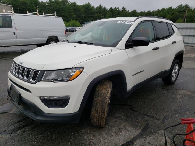 Photo 2 from auction – 2018 JEEP COMPASS SP with VIN 3C4NJDAB3JT100253