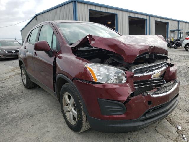 CHEVROLET TRAX LS 2016 with VIN 3GNCJNSB8GL271561 - Photo from auction