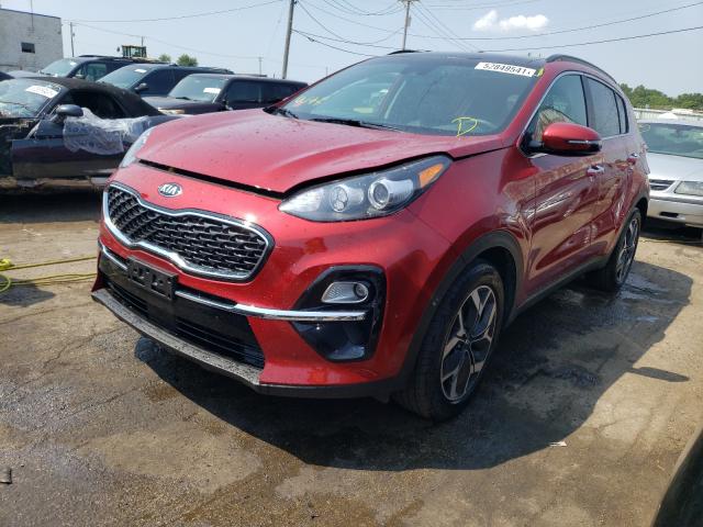 Photo 2 from auction – 2021 KIA SPORTAGE E with VIN KNDPN3AC1M7899572