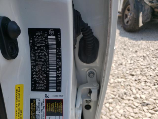 Photo 10 from auction – 2015 TOYOTA CAMRY LE with VIN 4T1BF1FK8FU487354