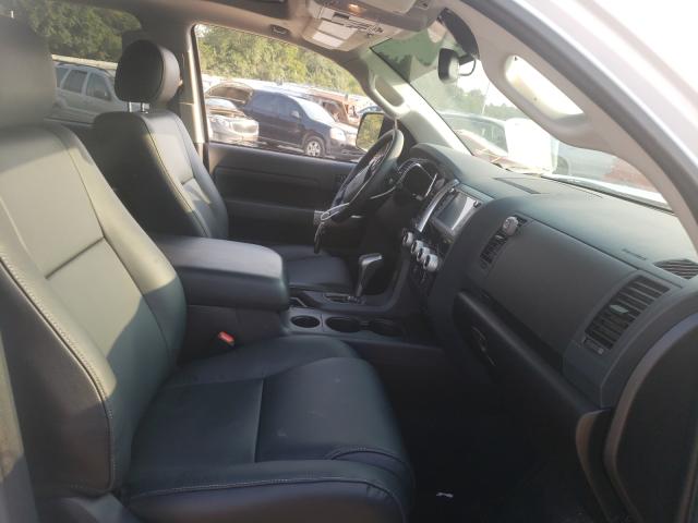 Photo 5 from auction – 2021 TOYOTA SEQUOIA SR with VIN 5TDCY5B16MS185442