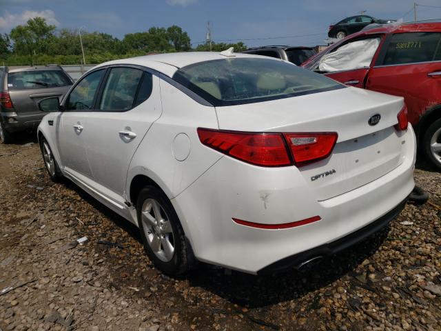 Photo 3 from auction – 2015 KIA OPTIMA LX with VIN 5XXGM4A74FG510493