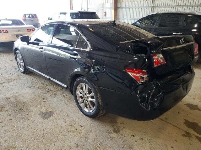 Photo 3 from auction – 2011 LEXUS ES 350 with VIN JTHBK1EG7B2455285