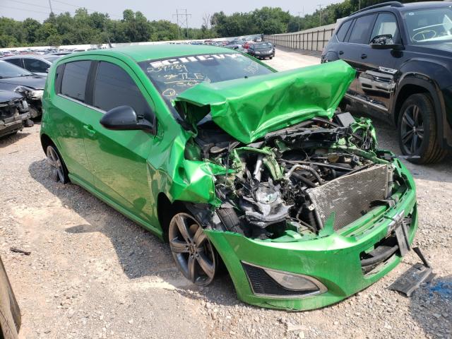 CHEVROLET SONIC RS 2014 with VIN 1G1JG6SB0E4239784 - Photo from auction
