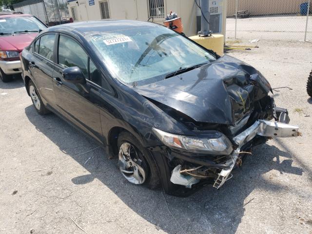 HONDA CIVIC LX 2013 with VIN 19XFB2F53DE083102 - Photo from auction
