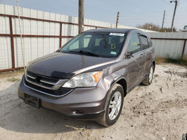 Photo 2 from auction – 2011 HONDA CR-V EXL with VIN 5J6RE3H70BL005805