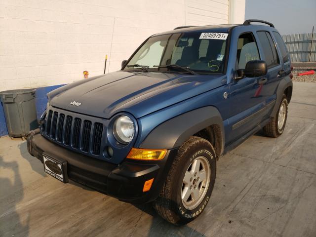 Photo 2 from auction – 2006 JEEP LIBERTY SP with VIN 1J4GL48K96W252591