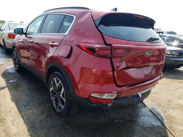Photo 3 from auction – 2021 KIA SPORTAGE E with VIN KNDPN3AC1M7899572