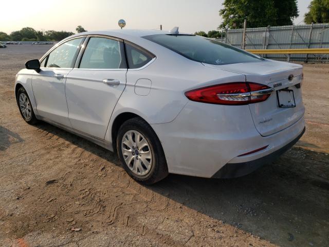 Photo 3 from auction – 2020 FORD FUSION S with VIN 3FA6P0G79LR170179
