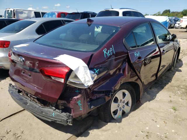 Photo 4 from auction – 2018 KIA FORTE LX with VIN 3KPFK4A77JE206562