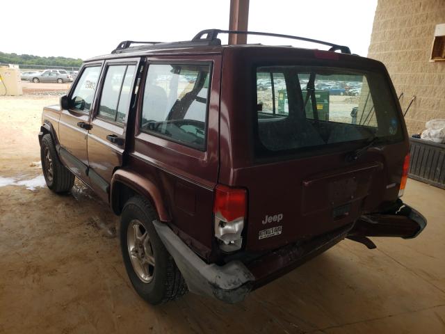 Photo 3 from auction – 2000 JEEP CHEROKEE S with VIN 1J4FT48S3YL141986