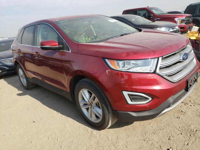 FORD EDGE SEL 2017 with VIN 2FMPK4J90HBB56655 - Photo from auction