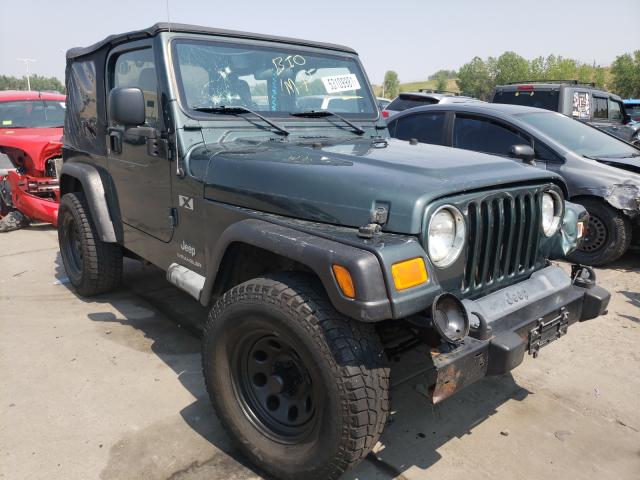 JEEP WRANGLER X 2004 with VIN 1J4FA39S94P774302 - Photo from auction