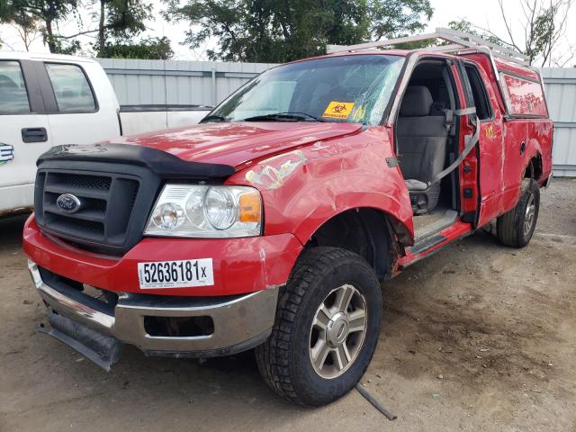Photo 9 from auction – 2005 FORD F150 with VIN 1FTPX14505NA30308