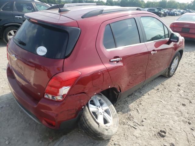 Photo 4 from auction – 2018 CHEVROLET TRAX 1LT with VIN 3GNCJLSB7JL369525