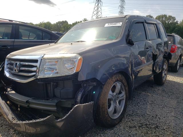 Photo 2 from auction – 2015 HONDA PILOT EXL with VIN 5FNYF3H67FB027038