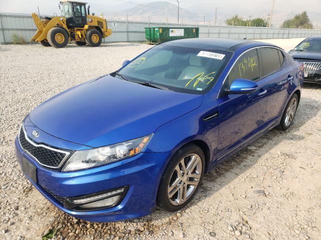 Photo 2 from auction – 2013 KIA OPTIMA SX with VIN 5XXGR4A61DG137757