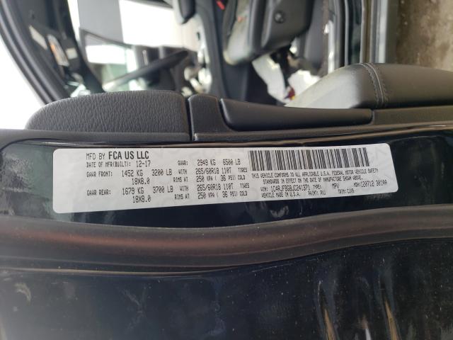 Photo 10 from auction – 2018 JEEP GRAND CHER with VIN 1C4RJFBG8JC241371