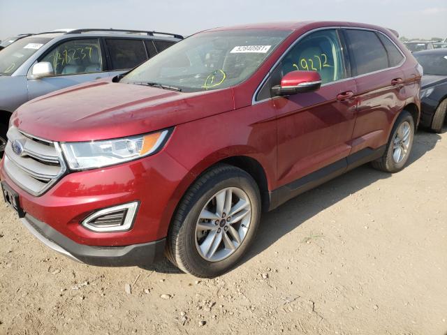 Photo 2 from auction – 2017 FORD EDGE SEL with VIN 2FMPK4J90HBB56655