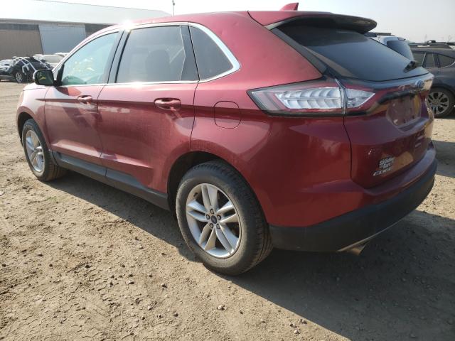 Photo 3 from auction – 2017 FORD EDGE SEL with VIN 2FMPK4J90HBB56655