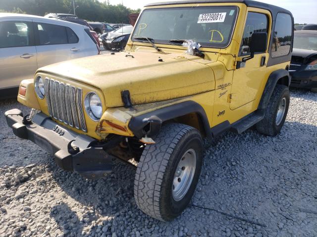 Photo 2 from auction – 2001 JEEP WRANGLER / with VIN 1J4FA49S21P318935