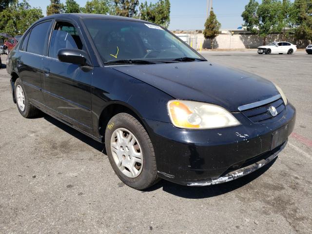 HONDA CIVIC LX 2002 with VIN 2HGES15542H573879 - Photo from auction