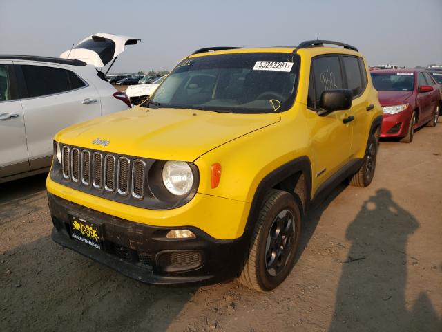 Photo 2 from auction – 2017 JEEP RENEGADE S with VIN ZACCJBAB5HPF29410