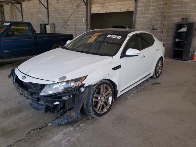 Photo 2 from auction – 2013 KIA OPTIMA SX with VIN 5XXGR4A68DG101242