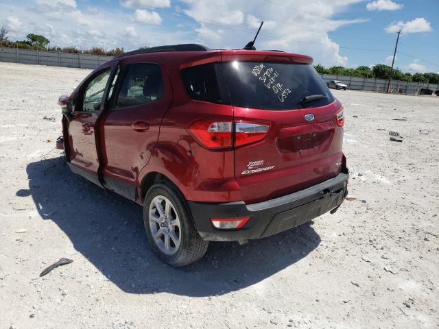 Photo 3 from auction – 2018 FORD ECOSPORT S with VIN MAJ6P1UL3JC236552
