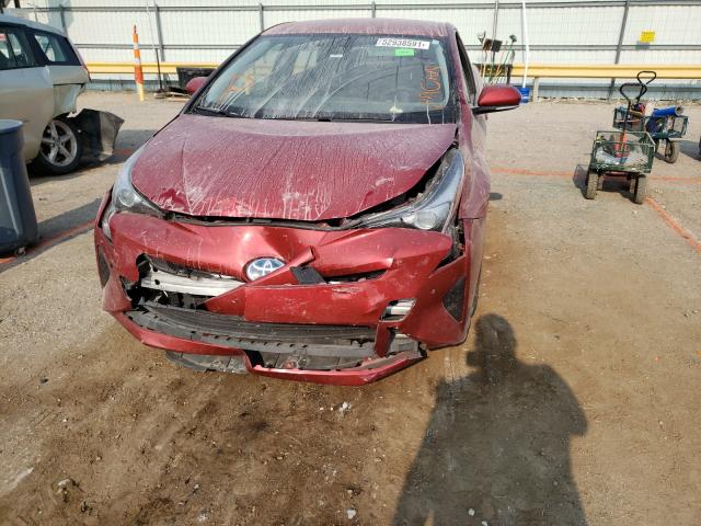 Photo 9 from auction – 2018 TOYOTA PRIUS with VIN JTDKBRFU8J3589350