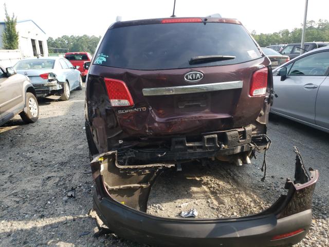 Photo 9 from auction – 2012 KIA SORENTO BA with VIN 5XYKT4A69CG256470