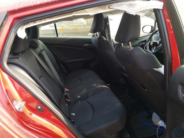 Photo 6 from auction – 2018 TOYOTA PRIUS with VIN JTDKBRFU8J3589350