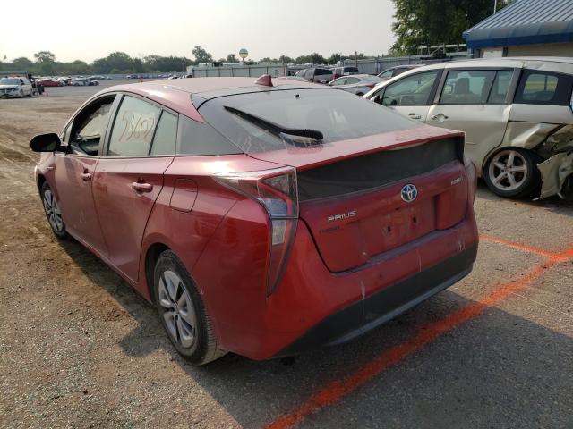 Photo 3 from auction – 2018 TOYOTA PRIUS with VIN JTDKBRFU8J3589350