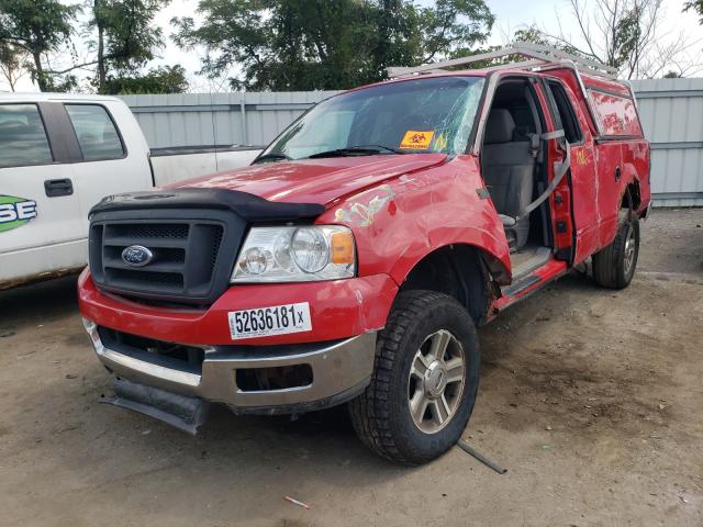 Photo 2 from auction – 2005 FORD F150 with VIN 1FTPX14505NA30308