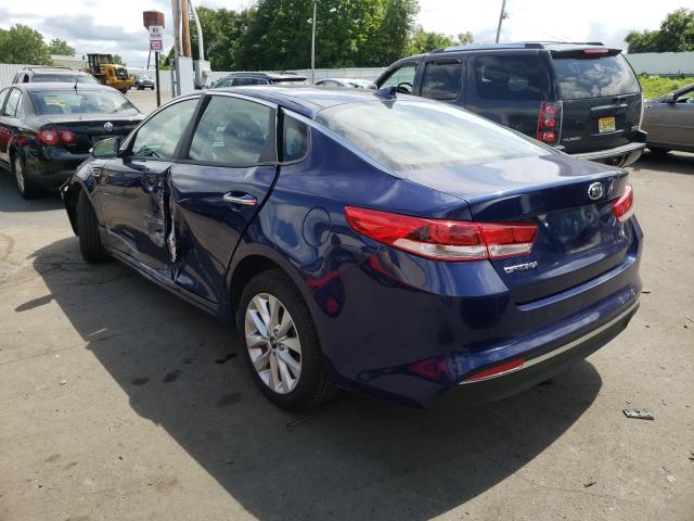 Photo 3 from auction – 2018 KIA OPTIMA LX with VIN 5XXGT4L35JG270201