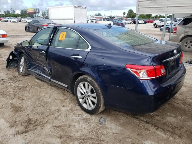 Photo 3 from auction – 2011 LEXUS ES 350 with VIN JTHBK1EG3B2466882