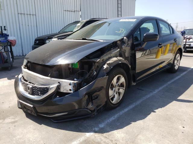 Photo 2 from auction – 2014 HONDA CIVIC LX with VIN 19XFB2F5XEE270211