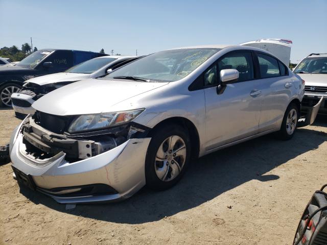 Photo 2 from auction – 2014 HONDA CIVIC LX with VIN 19XFB2F59EE203664