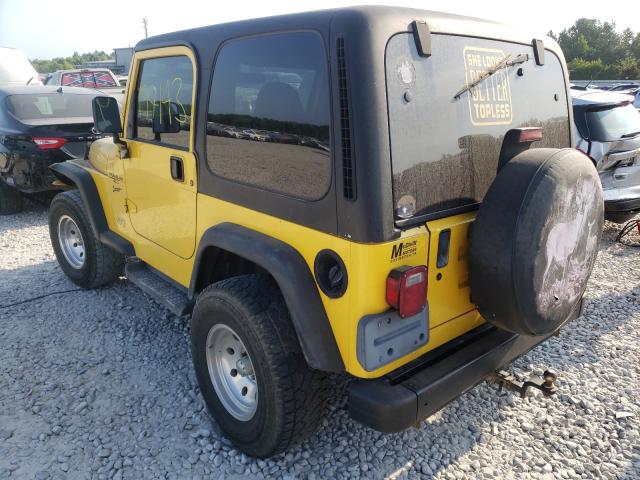 Photo 3 from auction – 2001 JEEP WRANGLER / with VIN 1J4FA49S21P318935