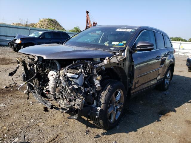Photo 2 from auction – 2017 TOYOTA HIGHLANDER with VIN 5TDDZRFH6HS432853