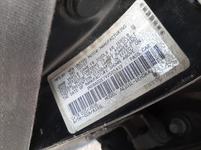 Photo 10 from auction – 1997 TOYOTA COROLLA BA with VIN 1NXBA02E7VZ585413