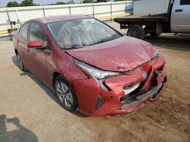 TOYOTA PRIUS 2018 with VIN JTDKBRFU8J3589350 - Photo from auction