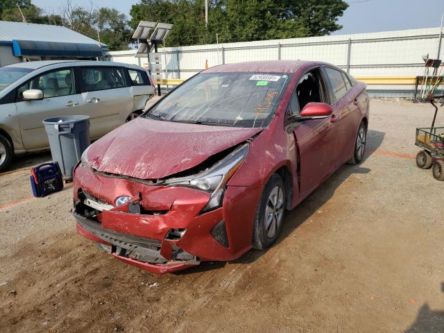 Photo 2 from auction – 2018 TOYOTA PRIUS with VIN JTDKBRFU8J3589350