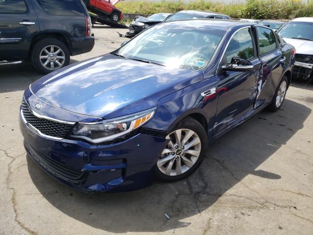 Photo 2 from auction – 2018 KIA OPTIMA LX with VIN 5XXGT4L35JG270201