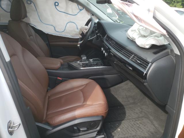 Photo 5 from auction – 2018 AUDI Q7 PREMIUM with VIN WA1LAAF77JD036101