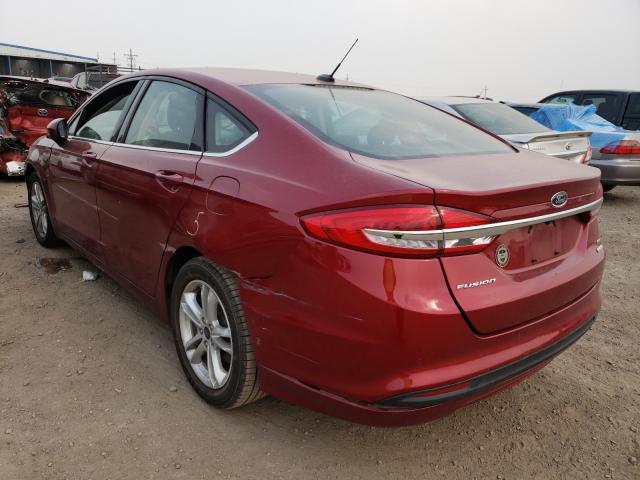 Photo 3 from auction – 2018 FORD FUSION SE with VIN 3FA6P0HD8JR224699