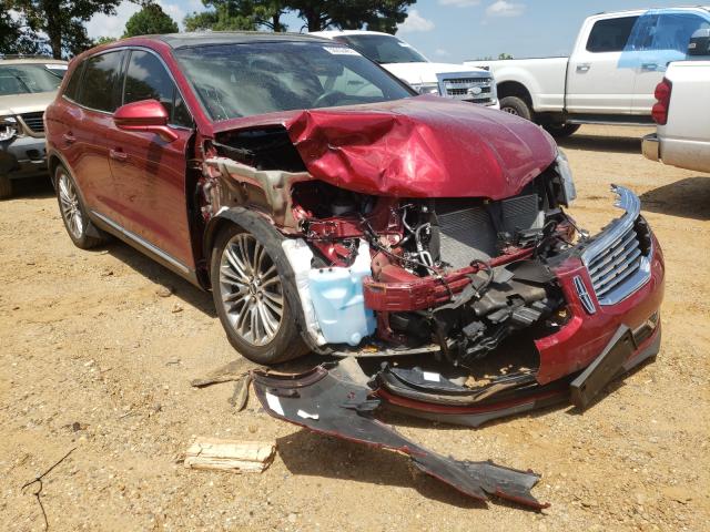 LINCOLN MKX RESERV 2017 with VIN 2LMPJ6LR5HBL30302 - Photo from auction
