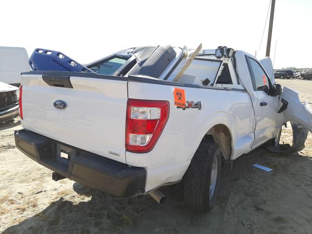 Photo 4 from auction – 2021 FORD F150 with VIN 1FTMF1EP8MKD60722