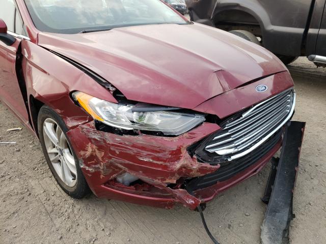 Photo 9 from auction – 2018 FORD FUSION SE with VIN 3FA6P0HD8JR224699